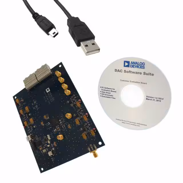 AD9739-R2-EBZ Analog Devices Inc.  Cartes d'évaluation - Convertisseurs numériques-analogiques (DAC)